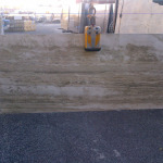 SILVER TRAVERTINE VEIN CUT