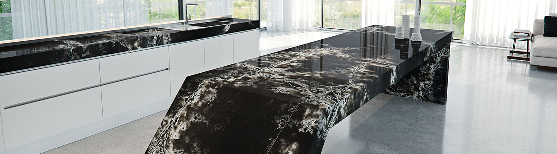 ICE BLACK, COUNTERTOP