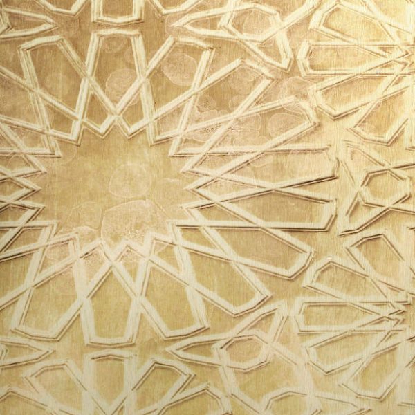 Arabic Pattern in Gold
